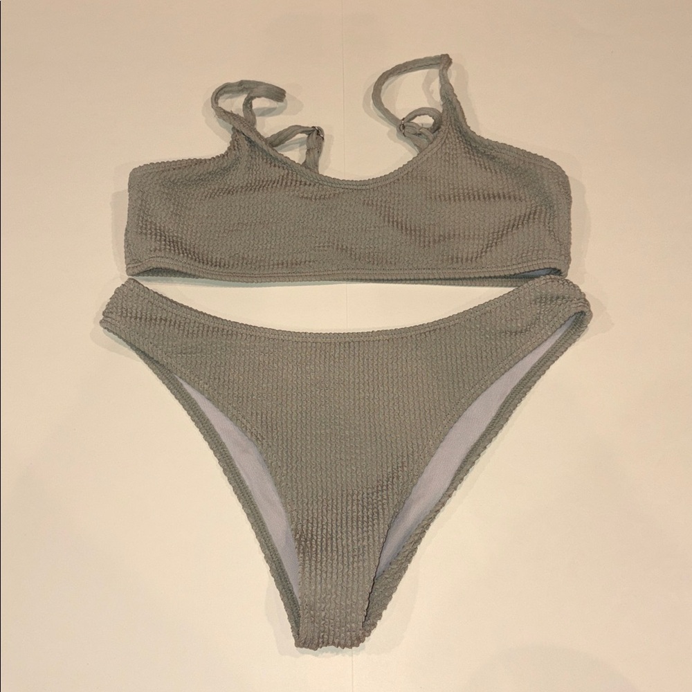 Textured Sage Bikini
